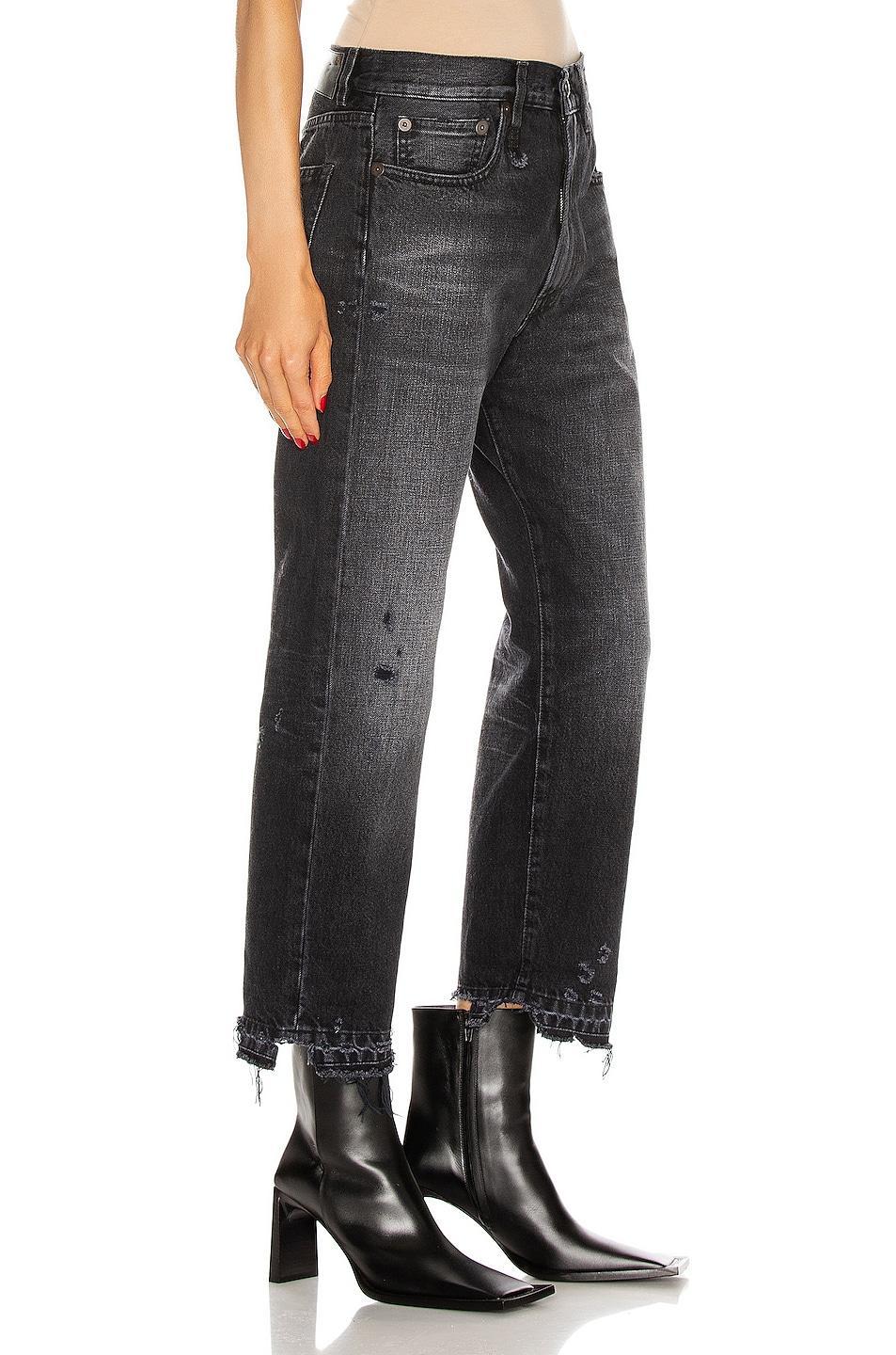 Womens High-Rise Boyfriend Jeans Product Image