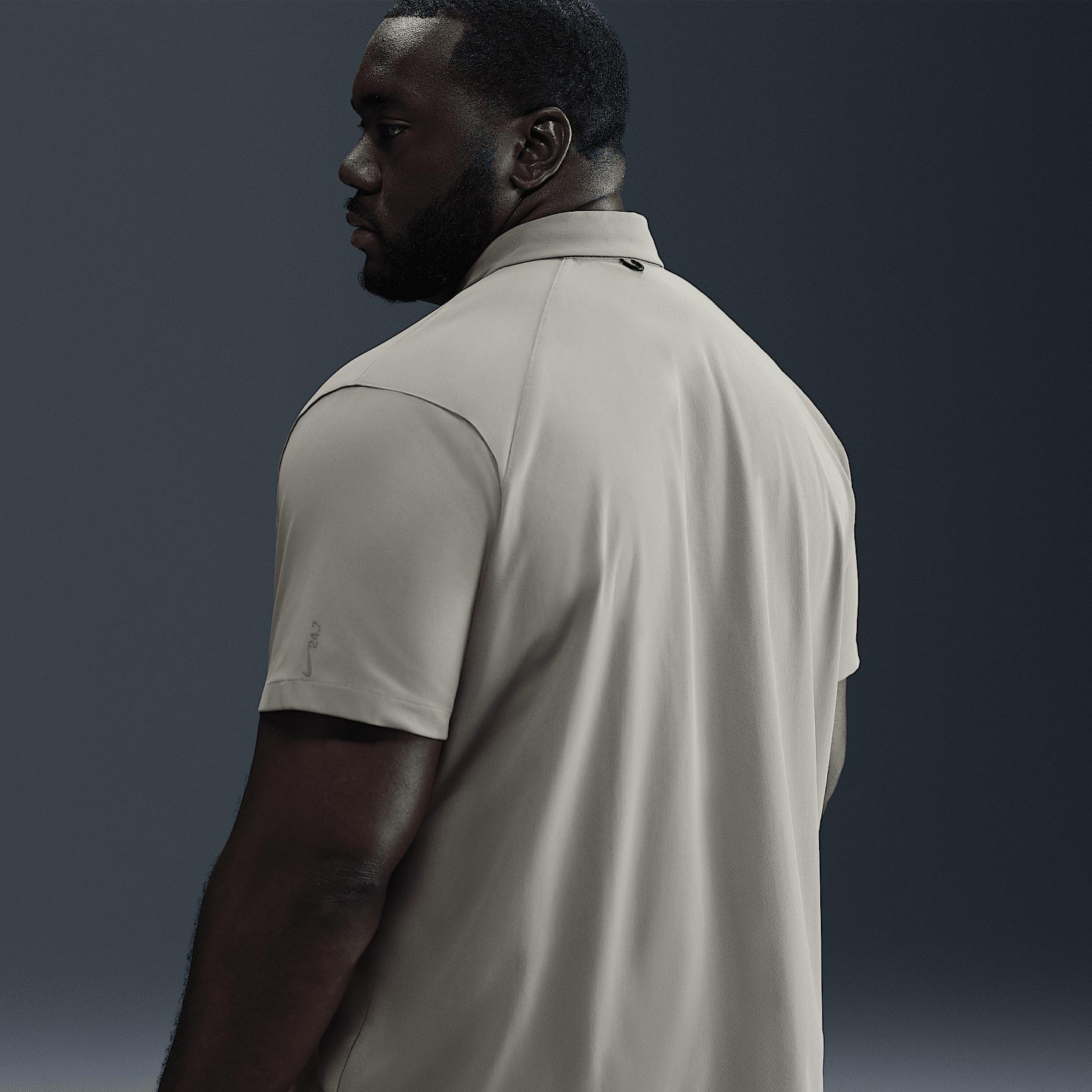 Nike Men's 24.7 PerfectStretch Dri-FIT Short-Sleeve Snap-Down Top Product Image