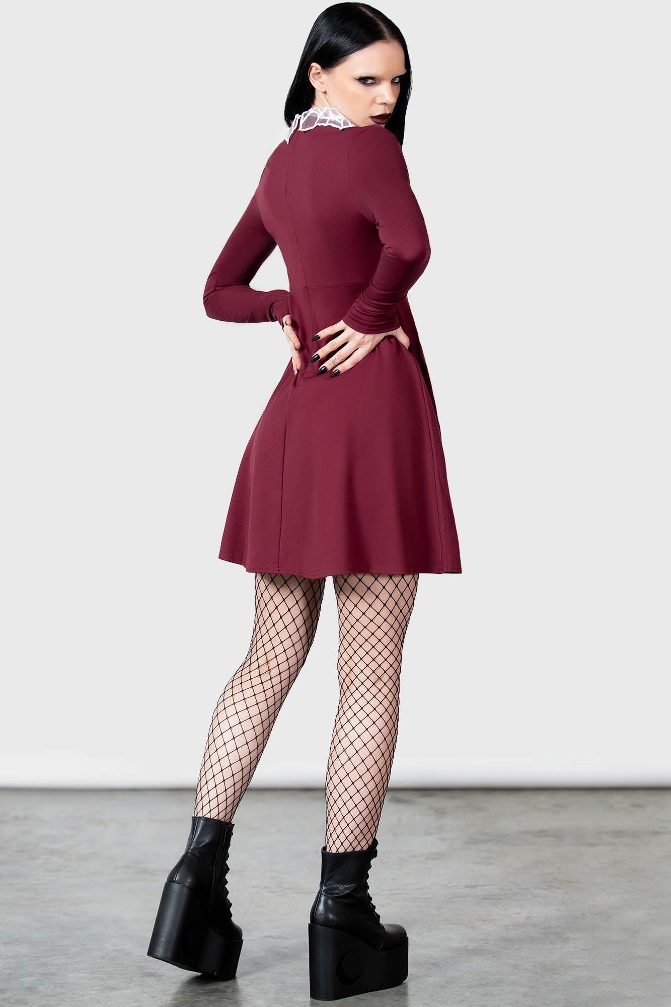 Charmed School Dress [CRIMSON] - Resurrect Female Product Image