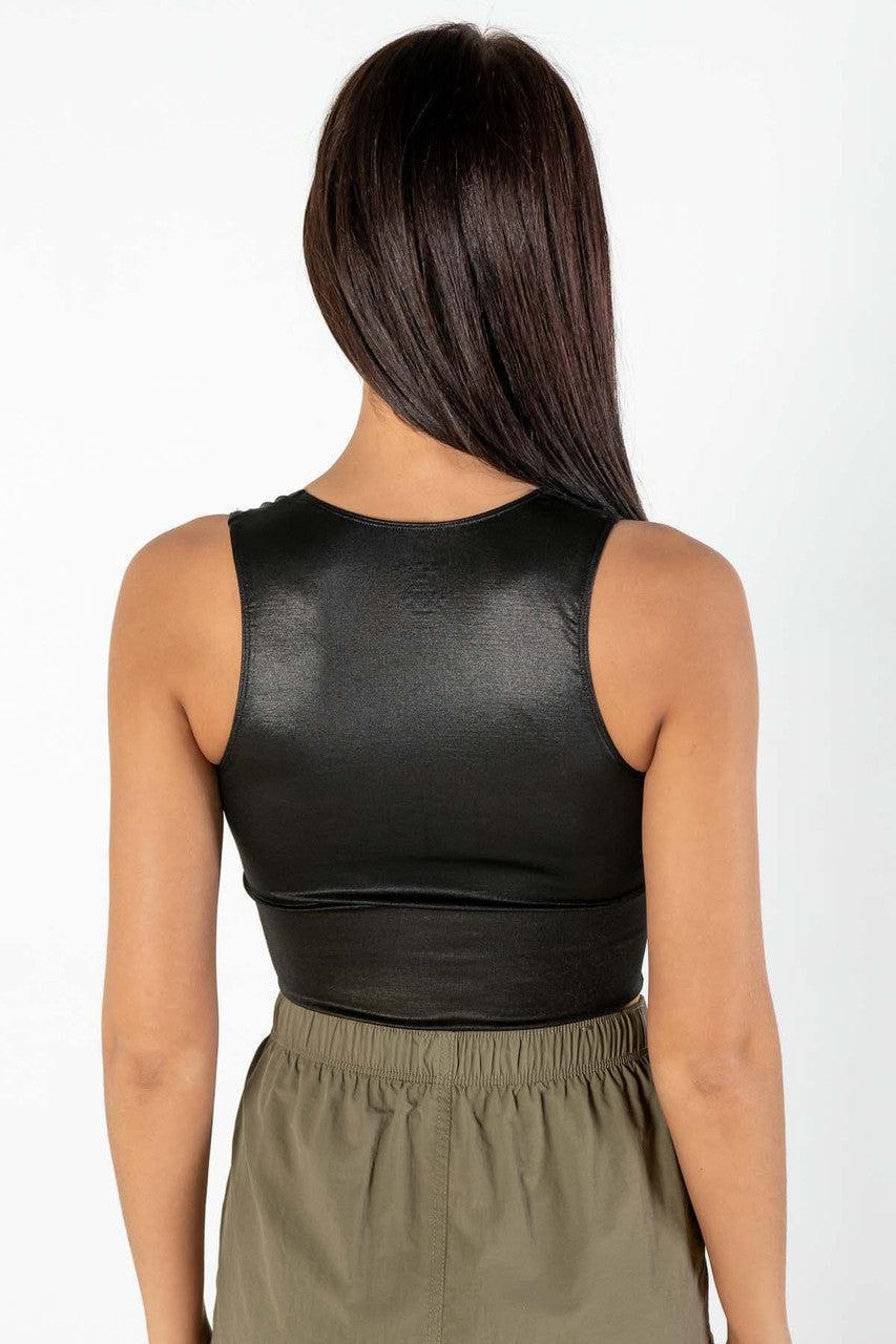 Liquid Seamless Deep V Neck Top Product Image