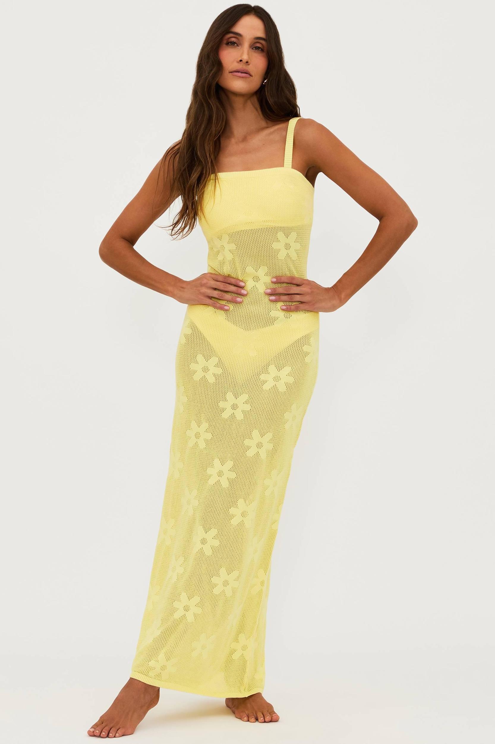 Conrad Dress Butter Blossom Jacquard Product Image