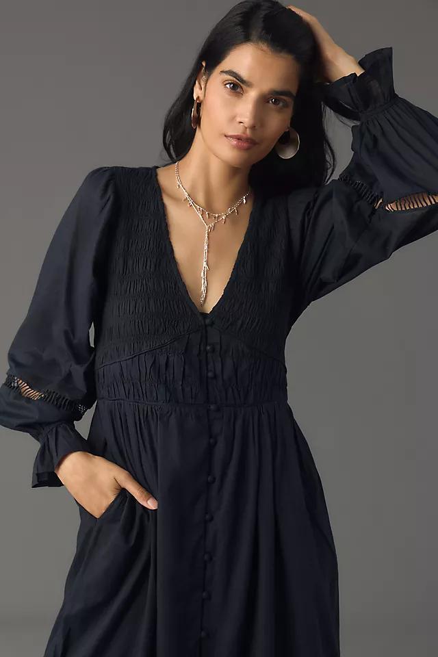 The Peregrine Midi Dress: Long-Sleeve Edition Product Image