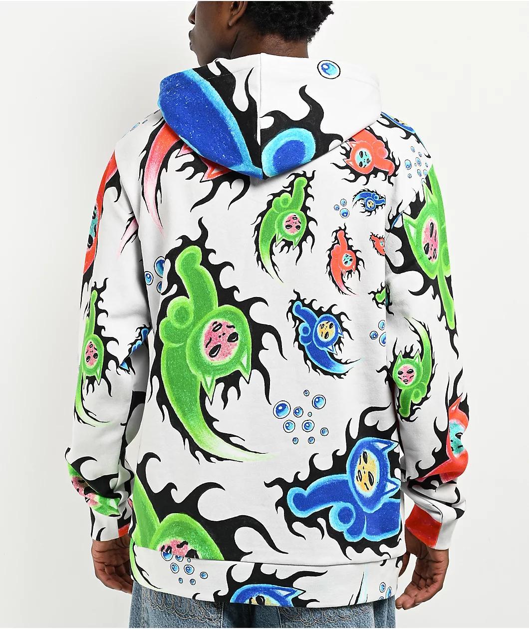 RIPNDIP Ember White Hoodie Product Image
