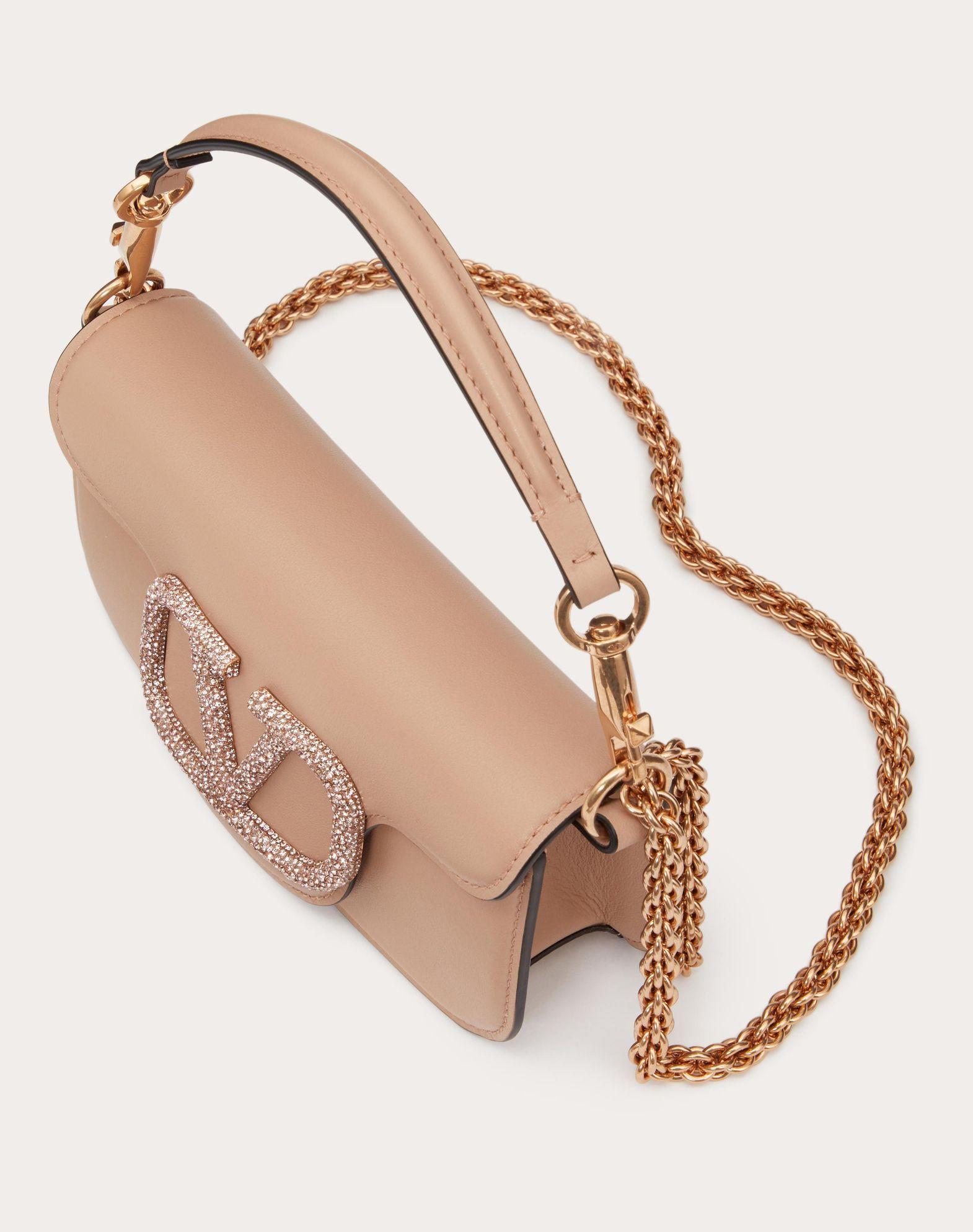 Valentino Garavani Locò Small Shoulder Bag With Jewel Logo Product Image