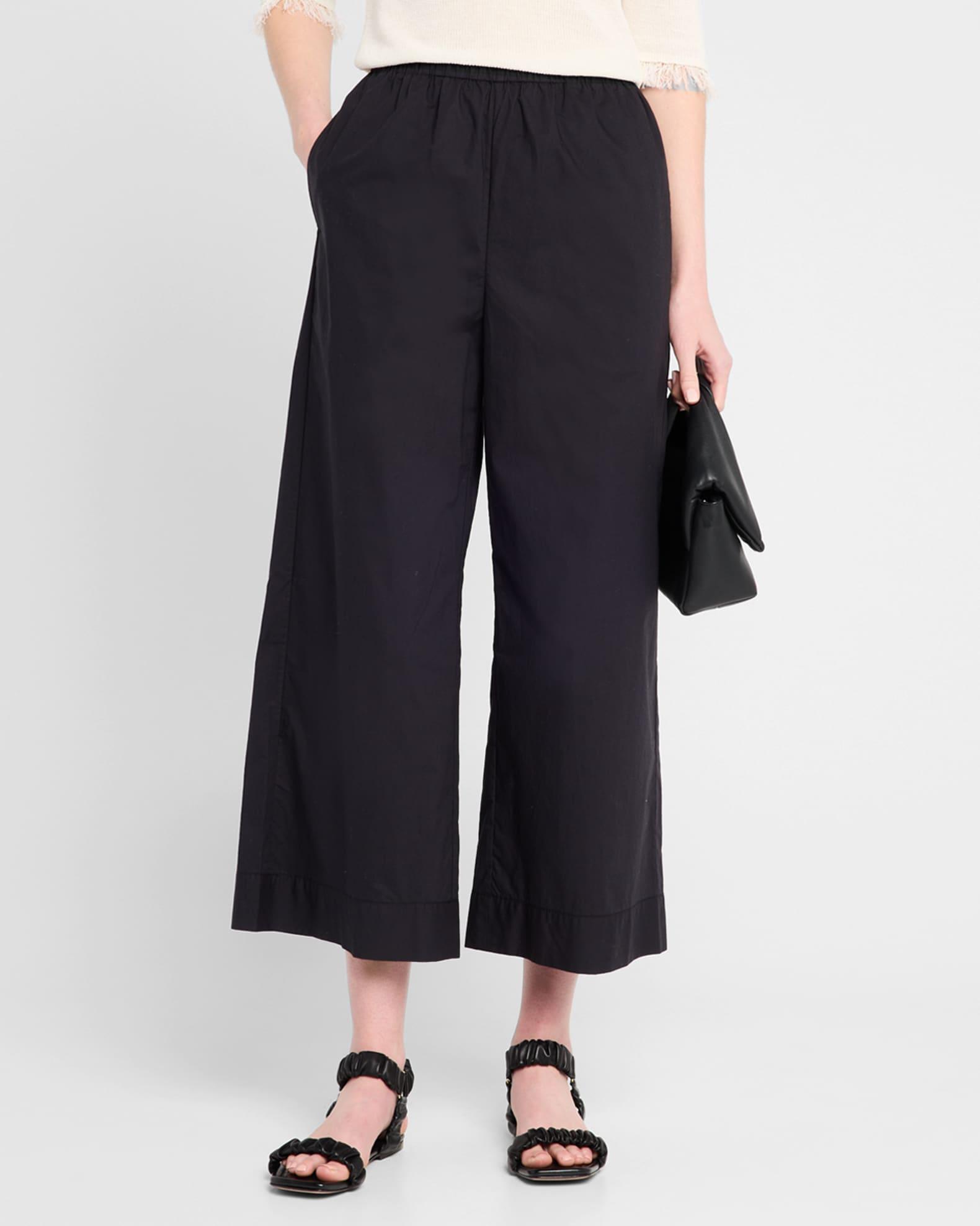 Mirabello Cropped Wide-Leg Trousers Product Image