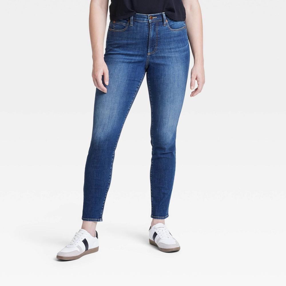 Womens High-Rise Skinny Jeans - Universal Thread Medium Wash 2 Product Image