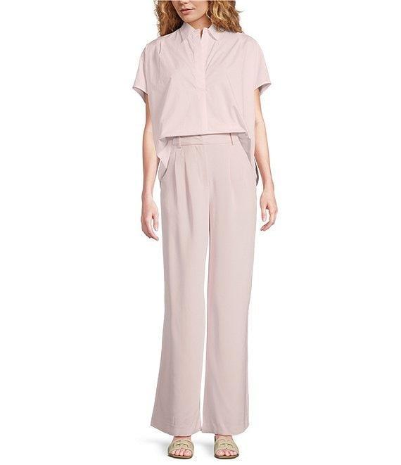 French Connection Harry Suiting High Waisted Coordinating Wide Leg Pants Product Image