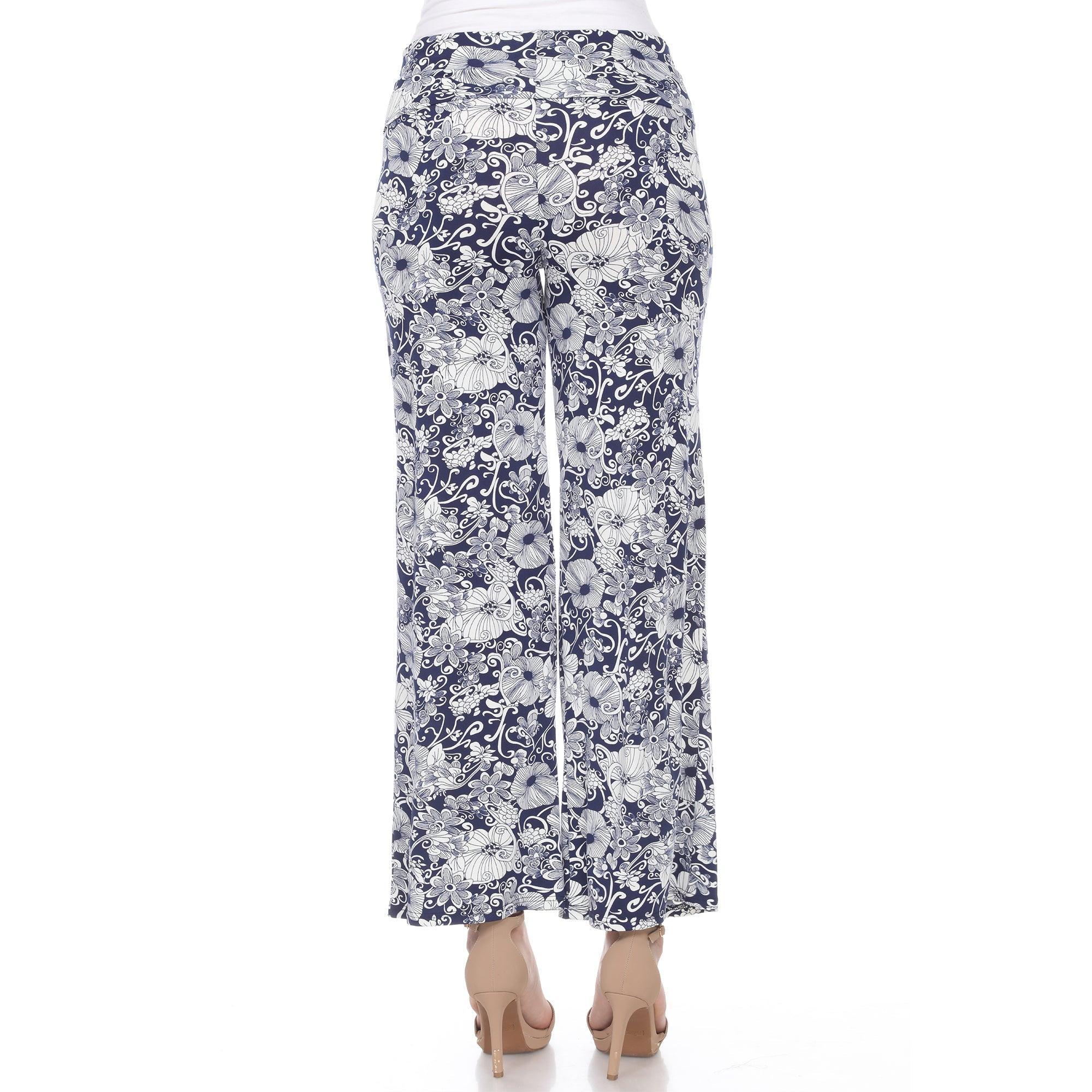 Floral Paisley Palazzo Pants Product Image
