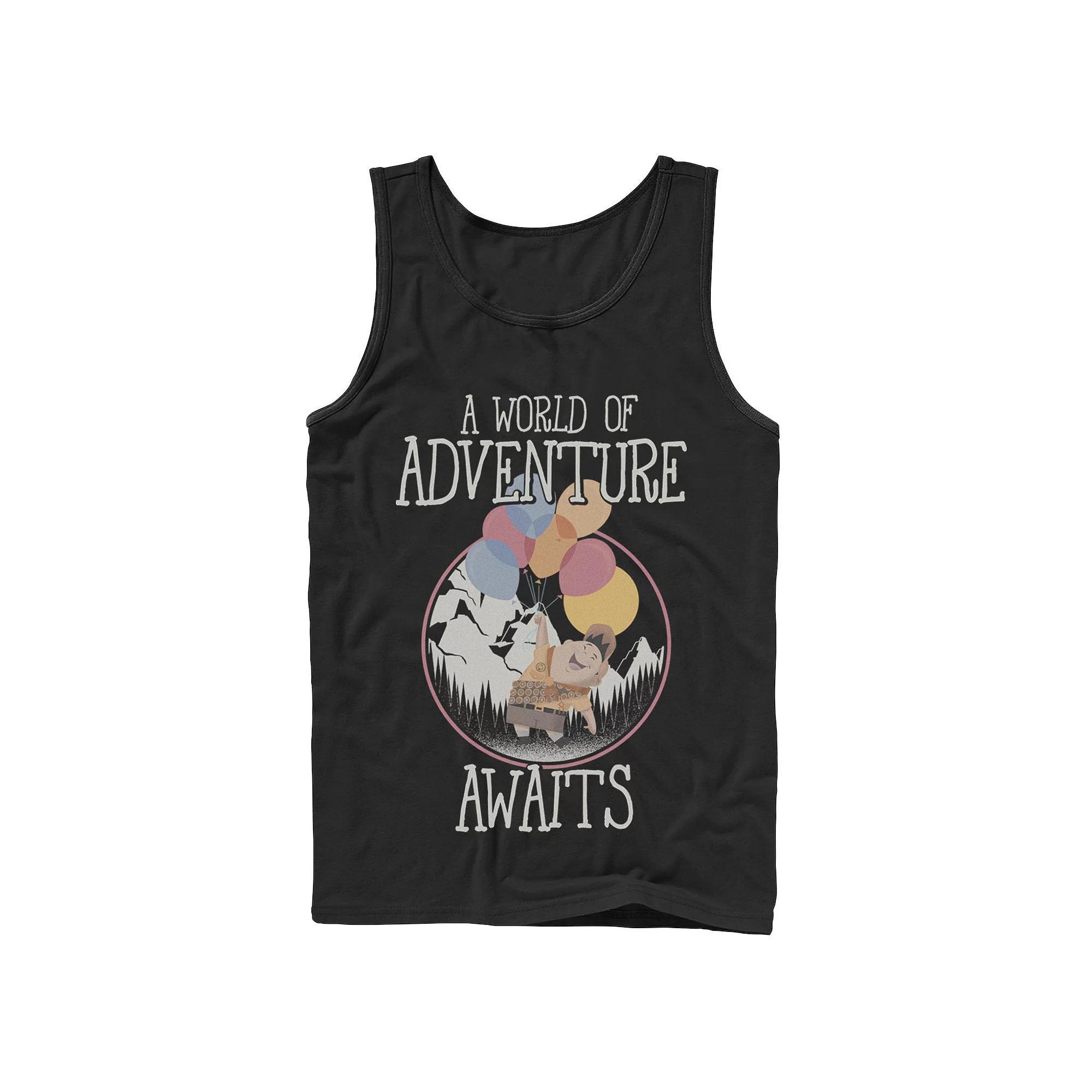 Disney / Pixars Up Russel Mens Adventure Awaits Tank Top Product Image