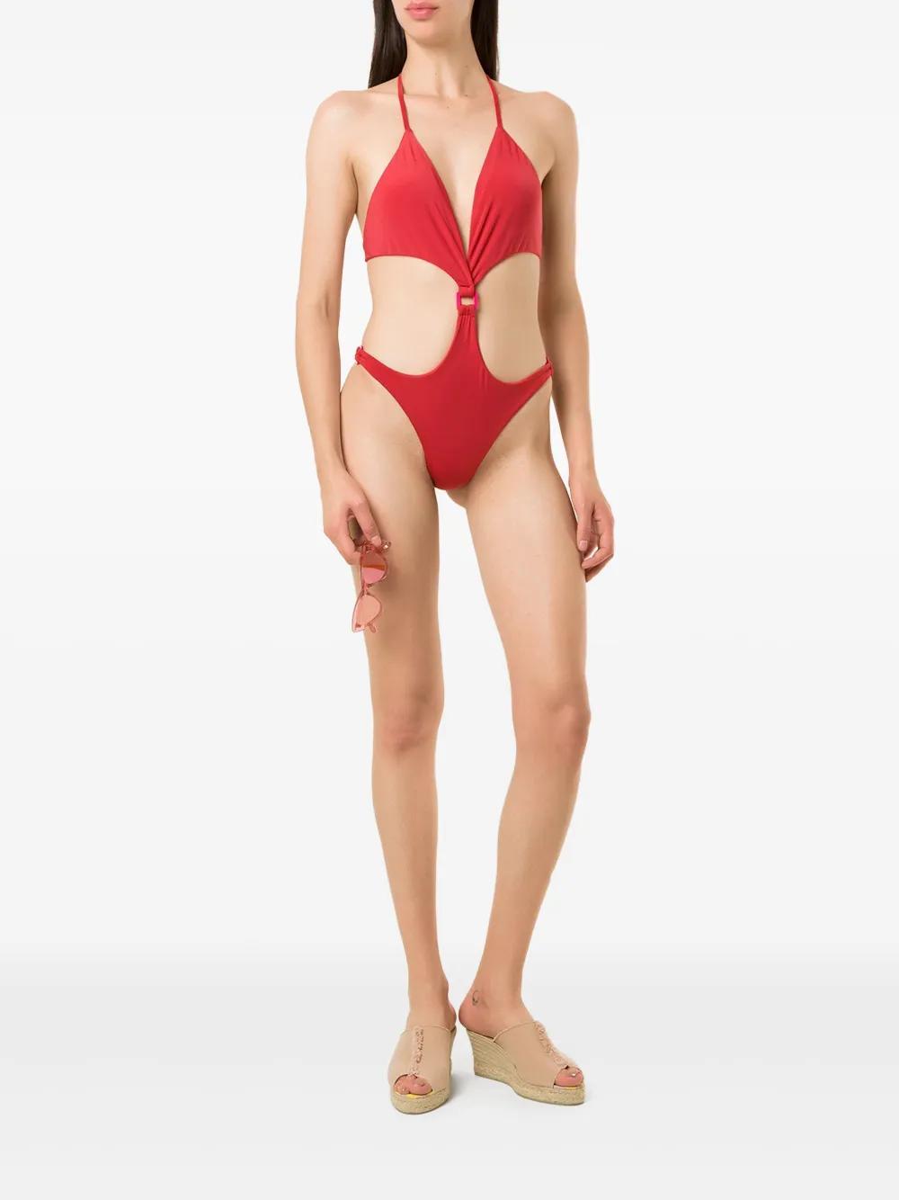 cut-out swimsuit Product Image