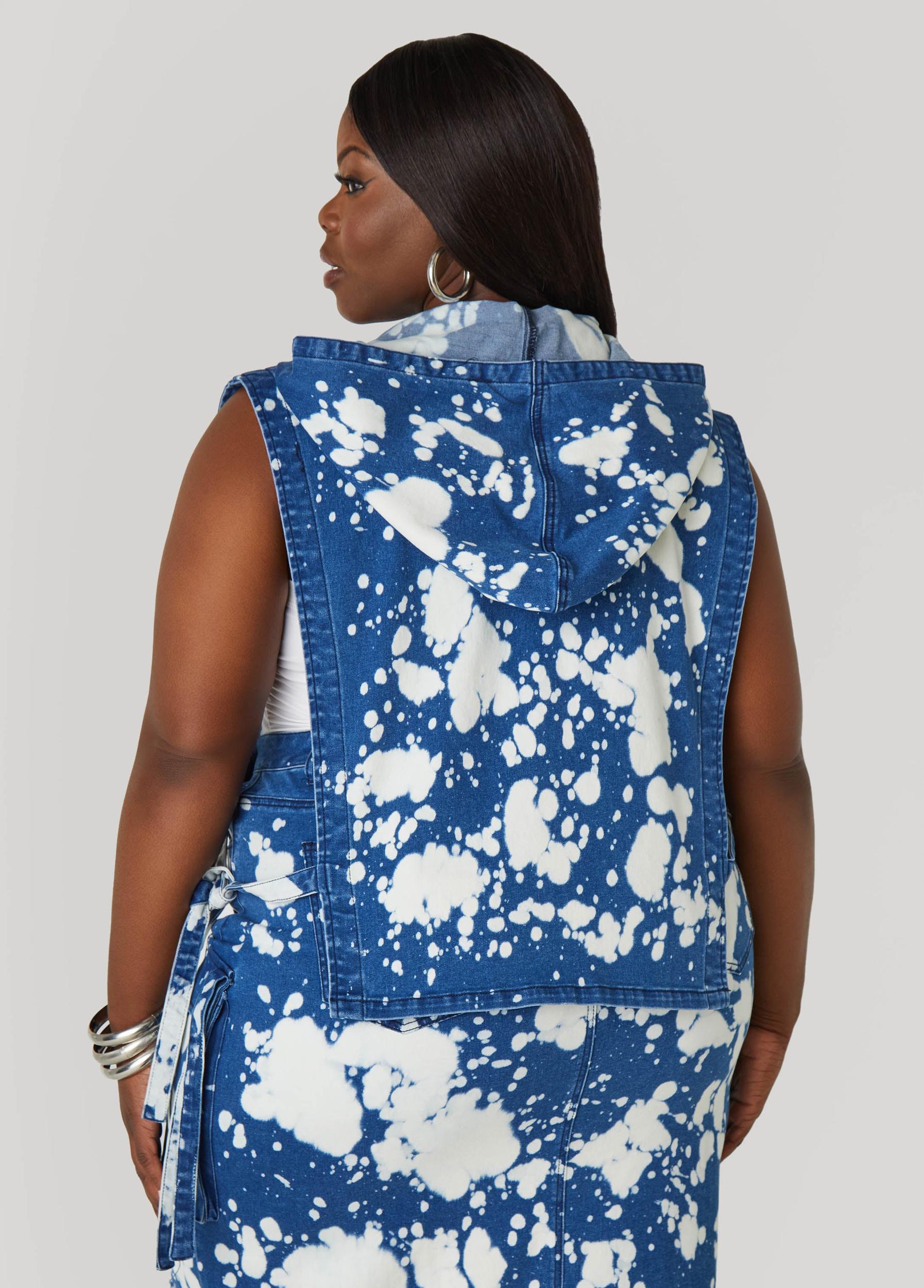Bleach Denim Vest Product Image