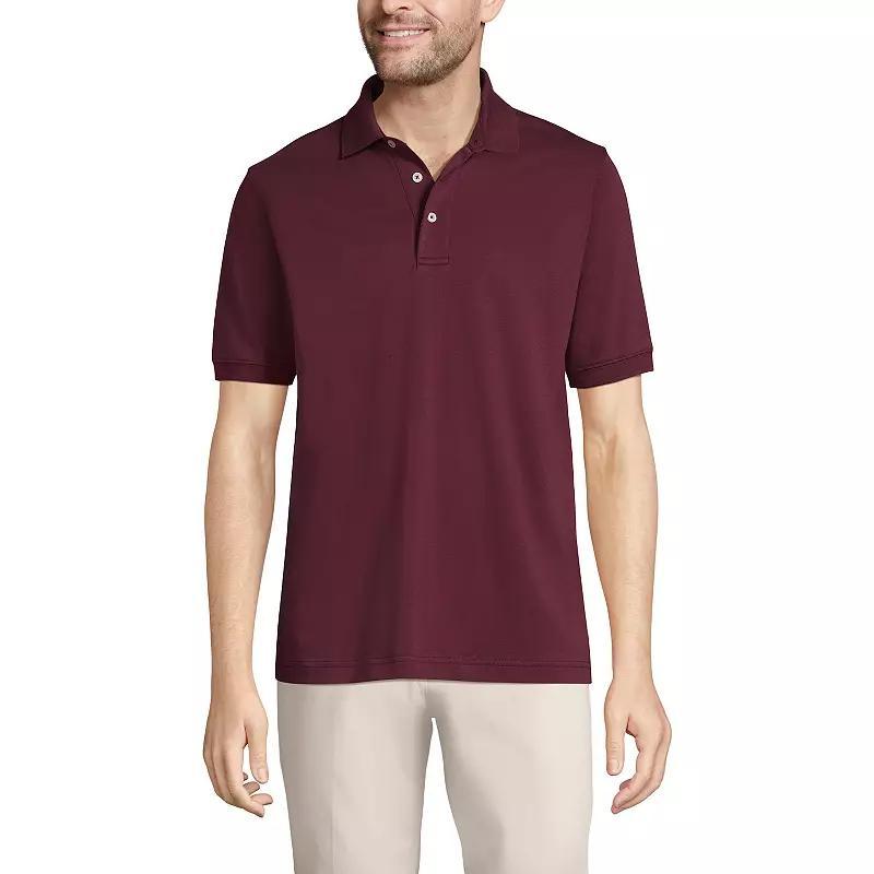 Big & Tall Lands' End Super Soft Supima Polo, Men's, Size: XXL Tall, Pale Grey Blue Product Image