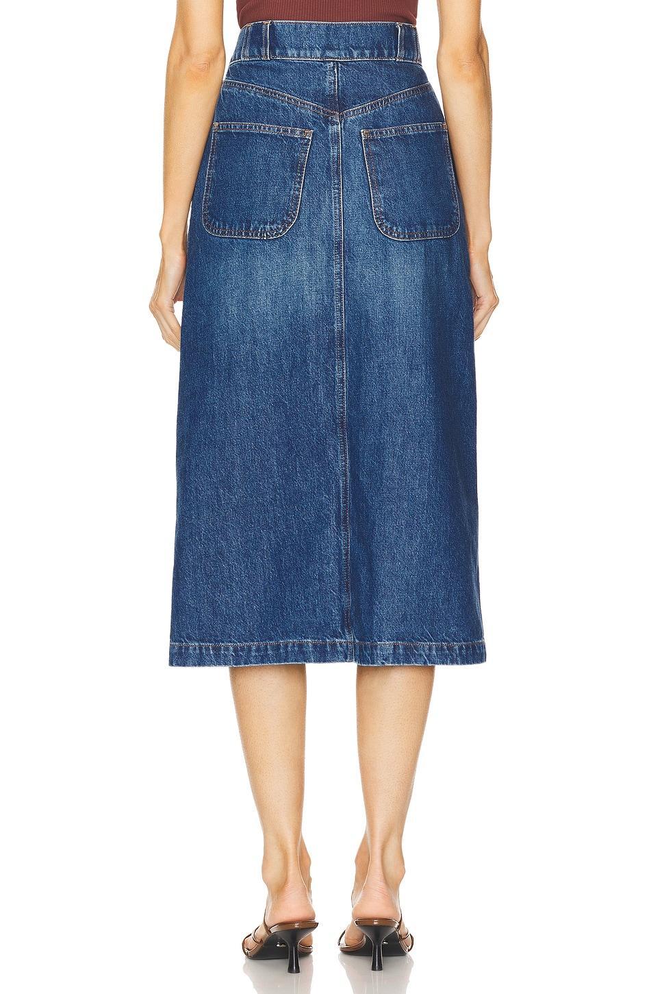 Modern Pocket Midi Skirt FRAME Product Image