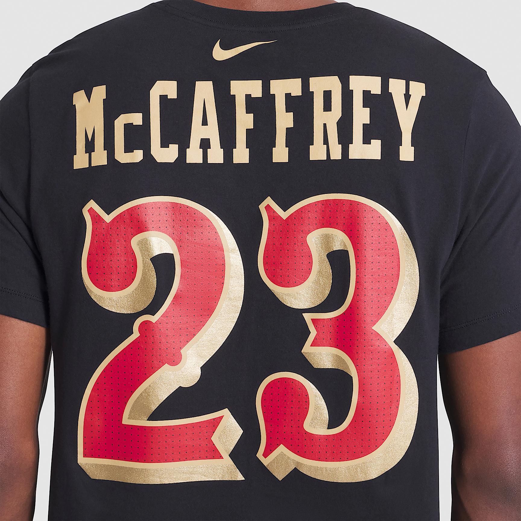 Christian McCaffrey San Francisco 49ers Rivalries Collection Men's Nike NFL T-Shirt Product Image