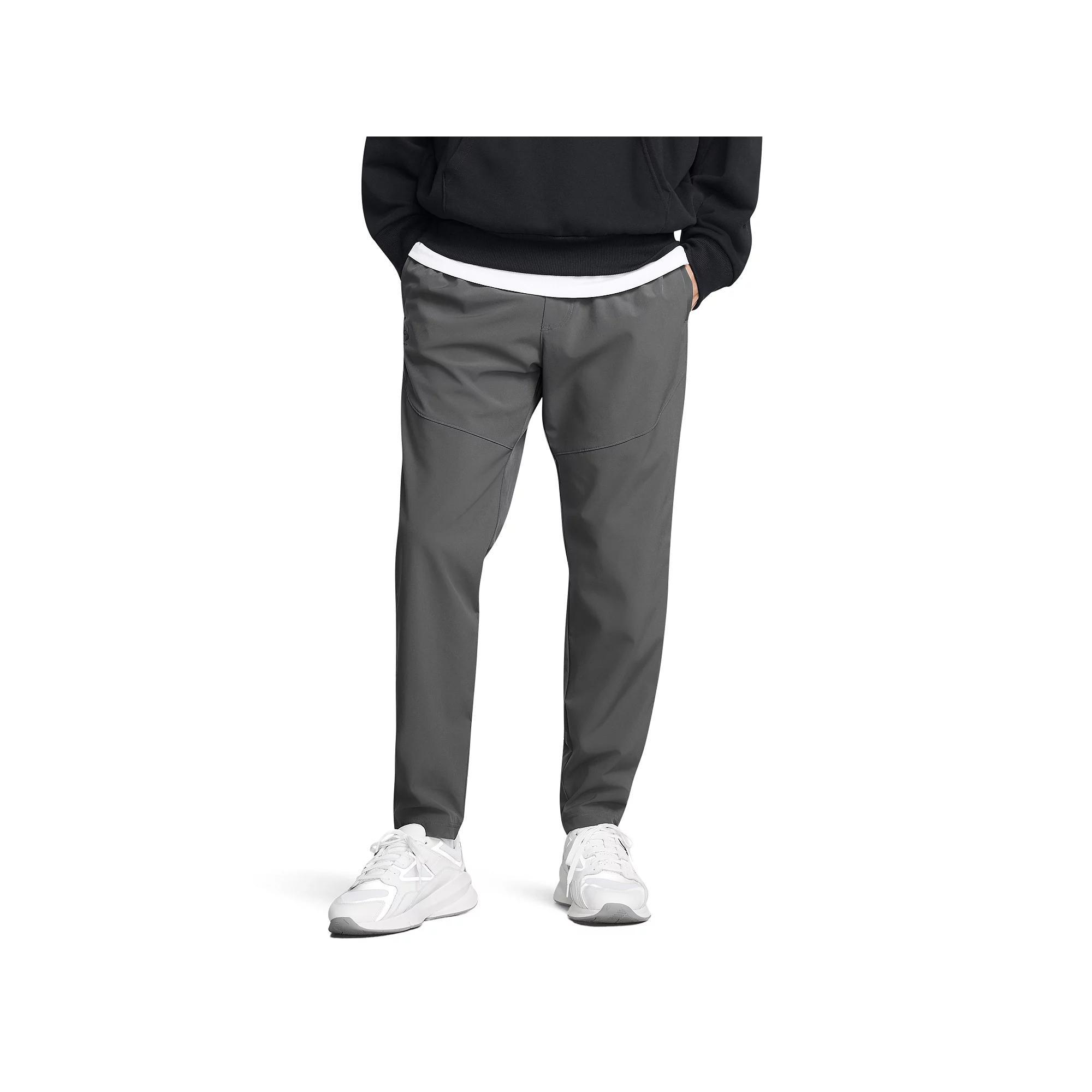 Men's Under Armour Vibe Woven Pants, Size: XXL, Castlerock Product Image