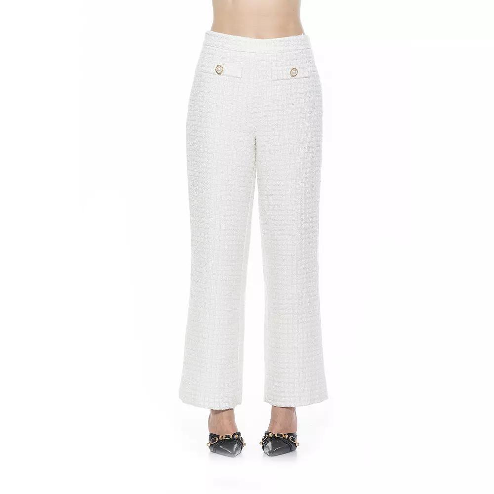 Womens ALEXIA ADMOR Jayden Wide Leg Tweed Pants Product Image