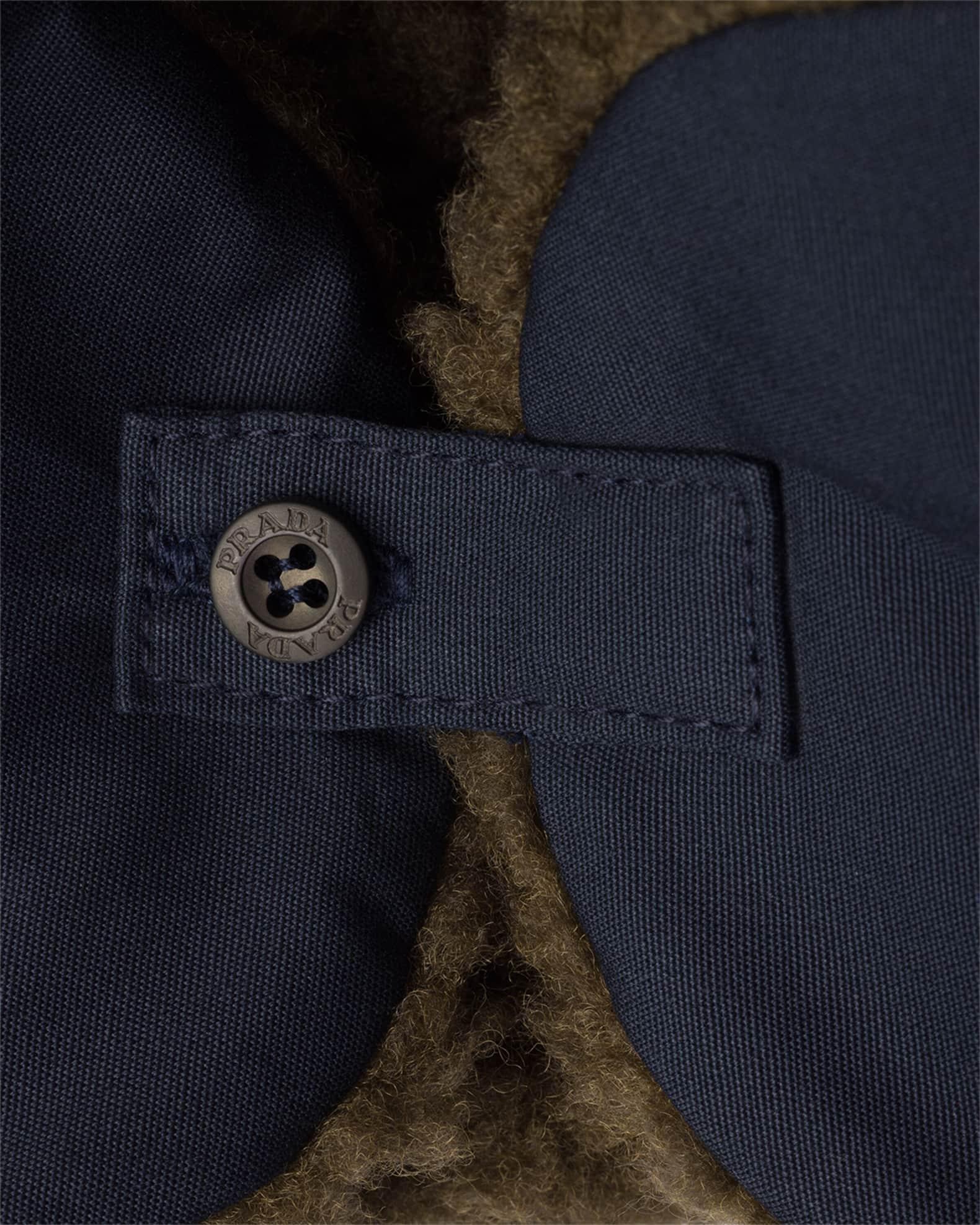 Men's Poplin Trapper Hat With Fleece Lining Product Image