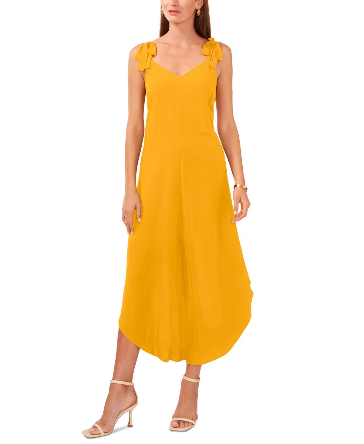 Vince Camuto Floral Tie Shoulder Jumpsuit Product Image