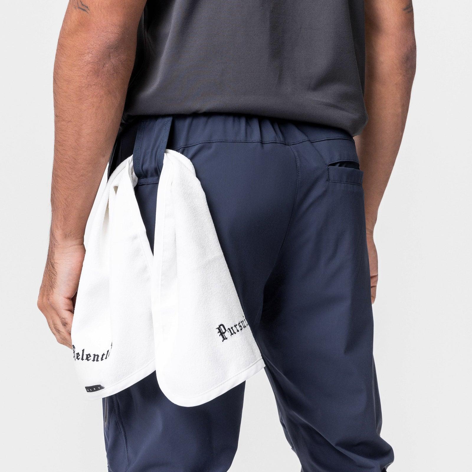 0690. Tetra-Lite® Tech High Rib Jogger - Navy Male Product Image