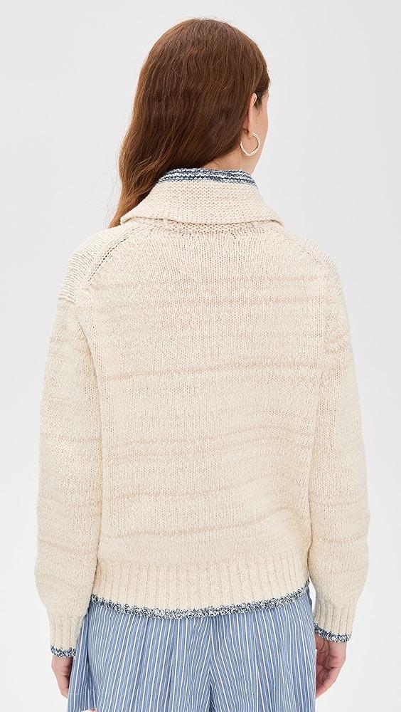 Polo Ralph Lauren Long Sleeve Collared Cardigan | Shopbop Product Image