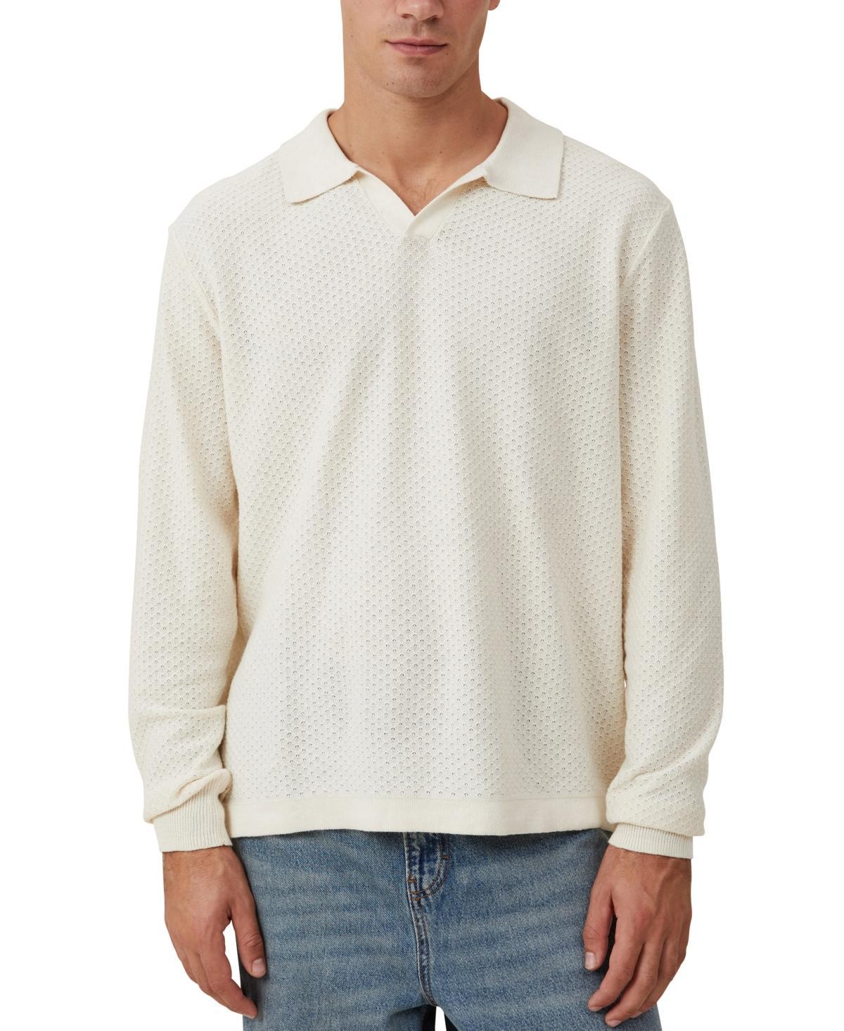 Cotton On Mens Jimmy Long Sleeve Polo Product Image