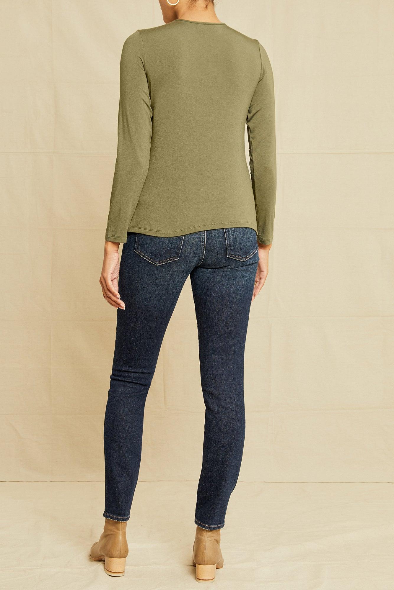 Petra Modal Top - Vine - ReAmour Product Image