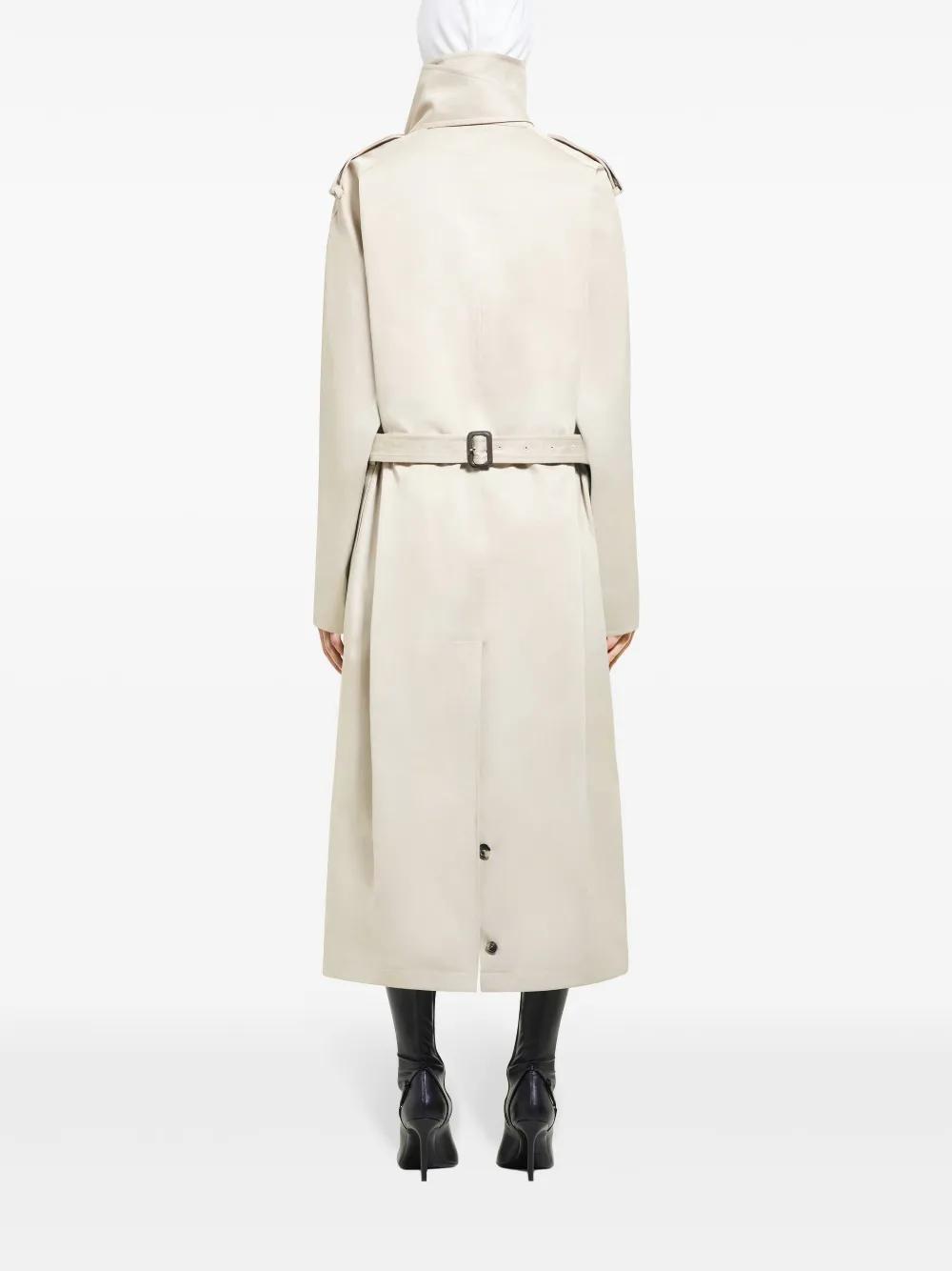 oblique trench coat Product Image