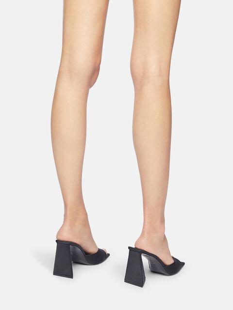 'Mini Devon' black mule Product Image