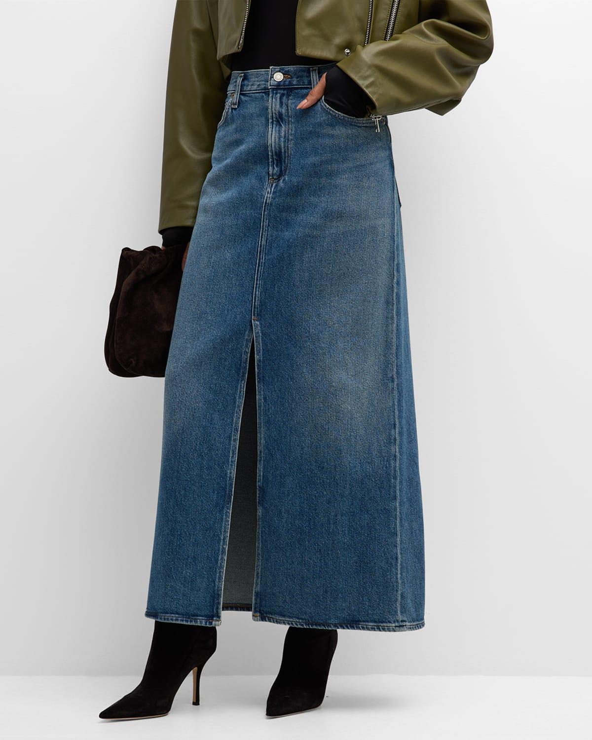 Leif Low Slung Skirt AGOLDE Product Image