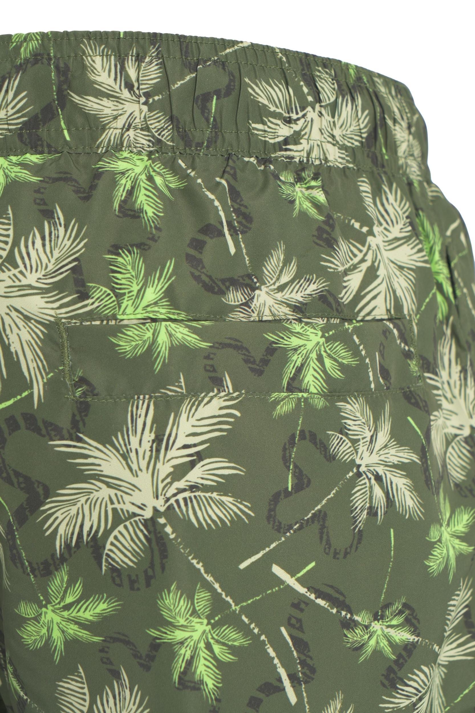Swim shorts with pattern Product Image