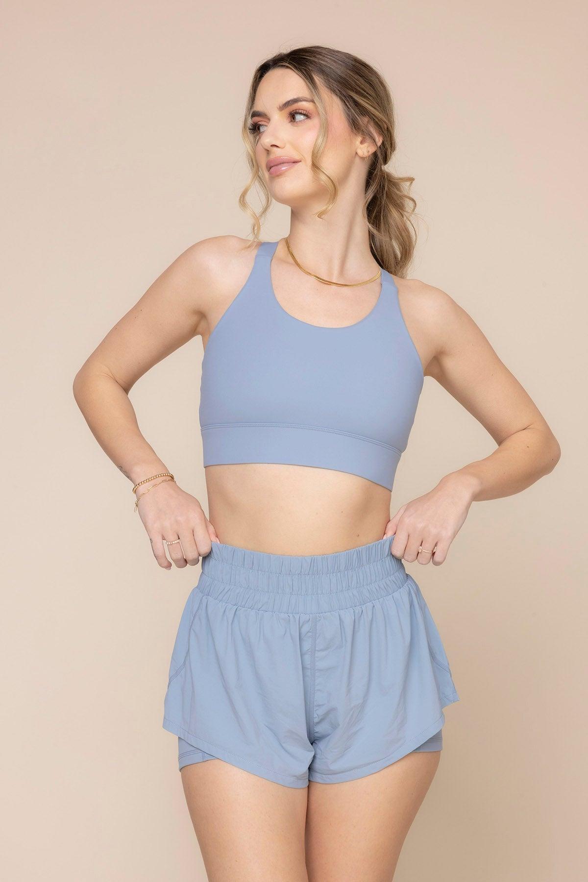 High Waisted Supershort™ - Blue Storm Product Image