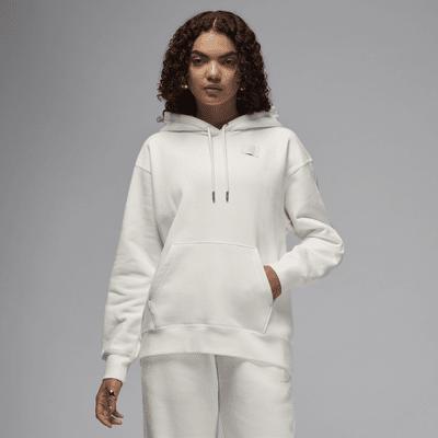 Jordan Flight Fleece Women's Satin-Lined Pullover Hoodie Product Image