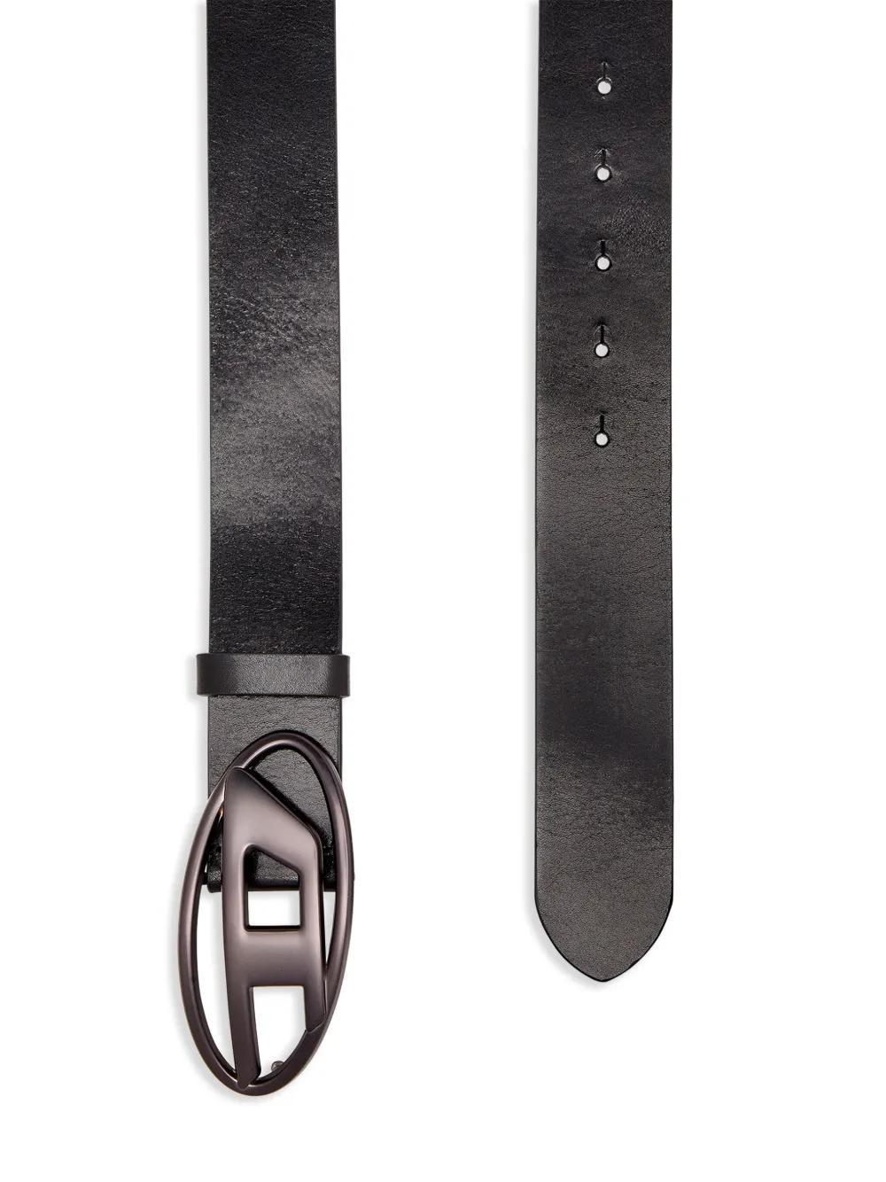 DIESEL B-1dr Belt In Black Product Image