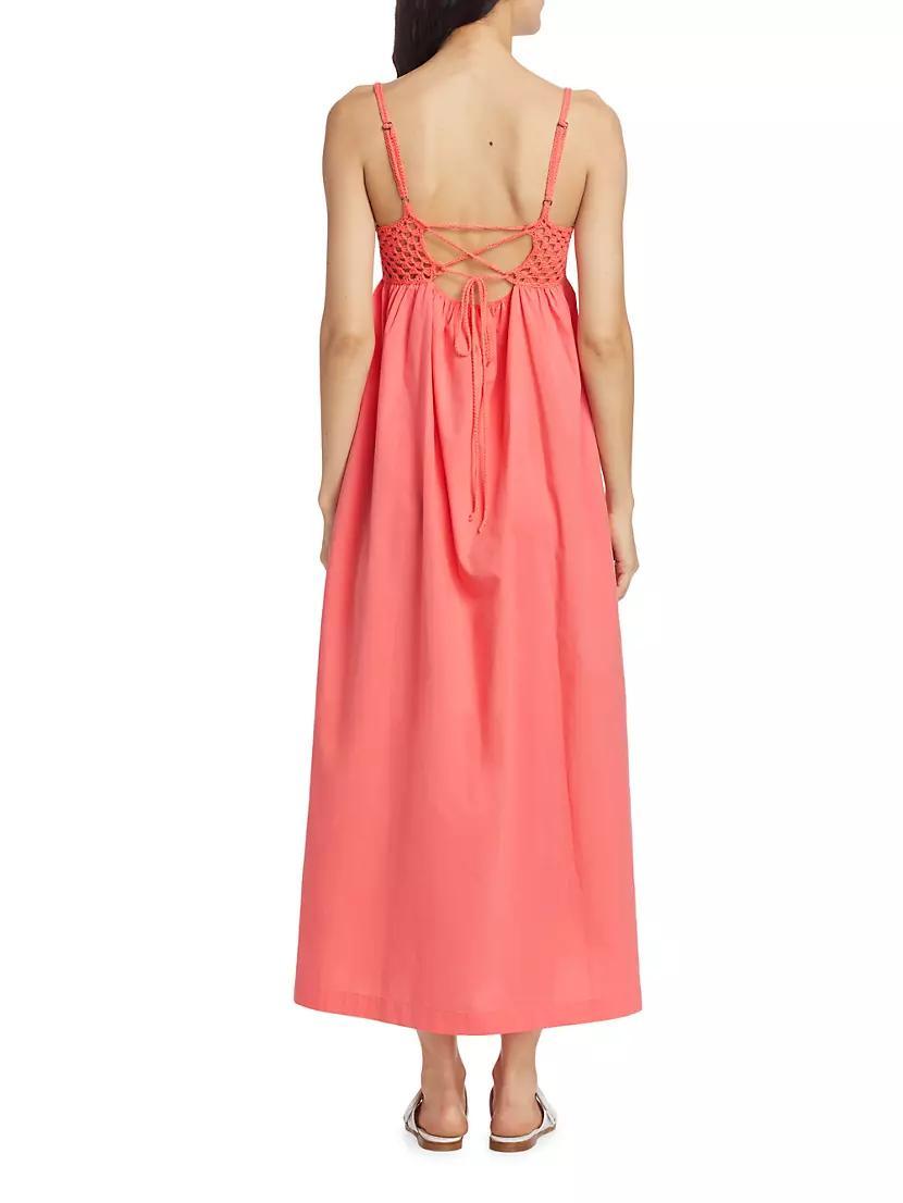 Meeka Crochet-Trimmed Maxi Dress Product Image