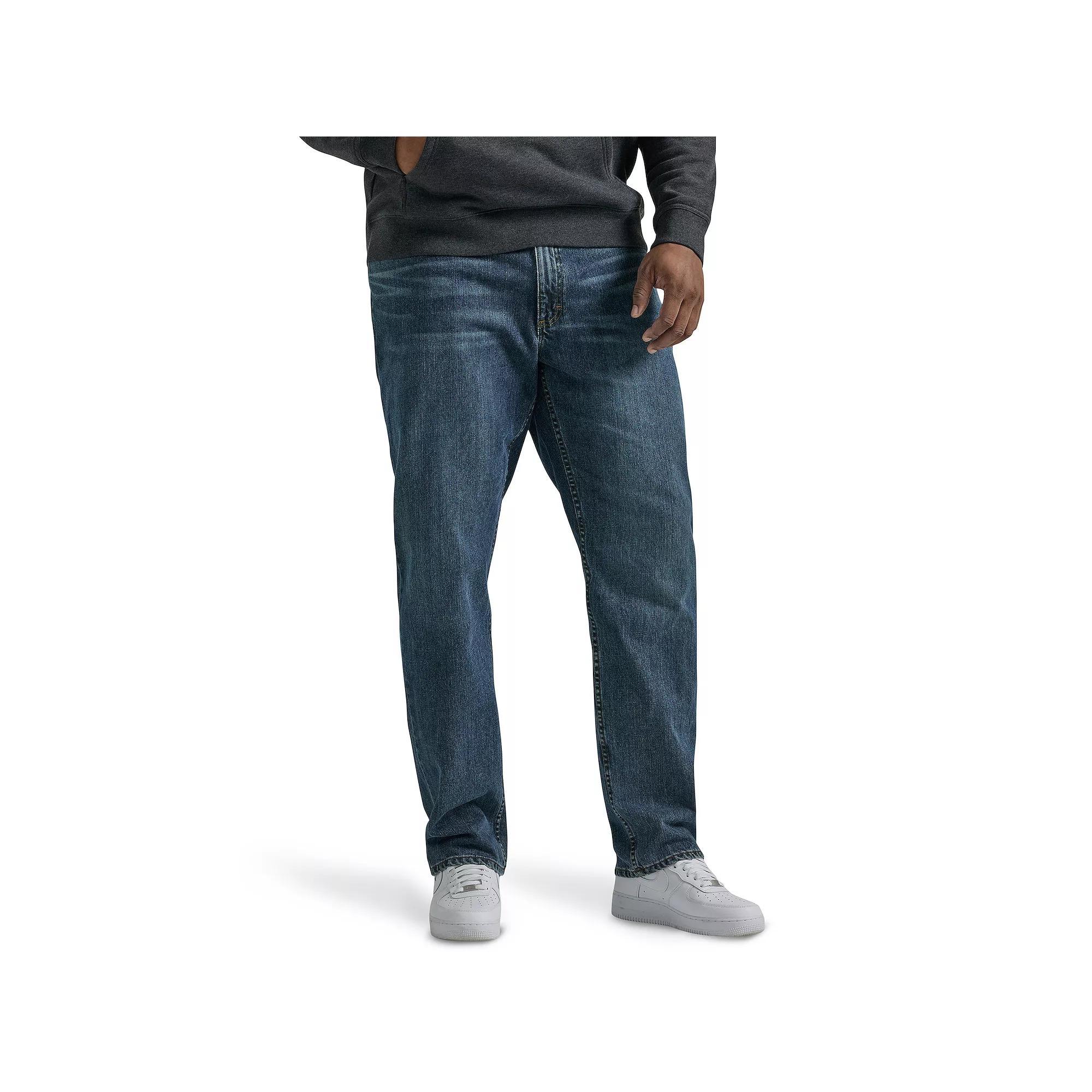 Big & Tall Lee® Legendary Relaxed-Fit Straight-Leg Jeans, Men's, Size: 46X30, New Lieutenant Product Image