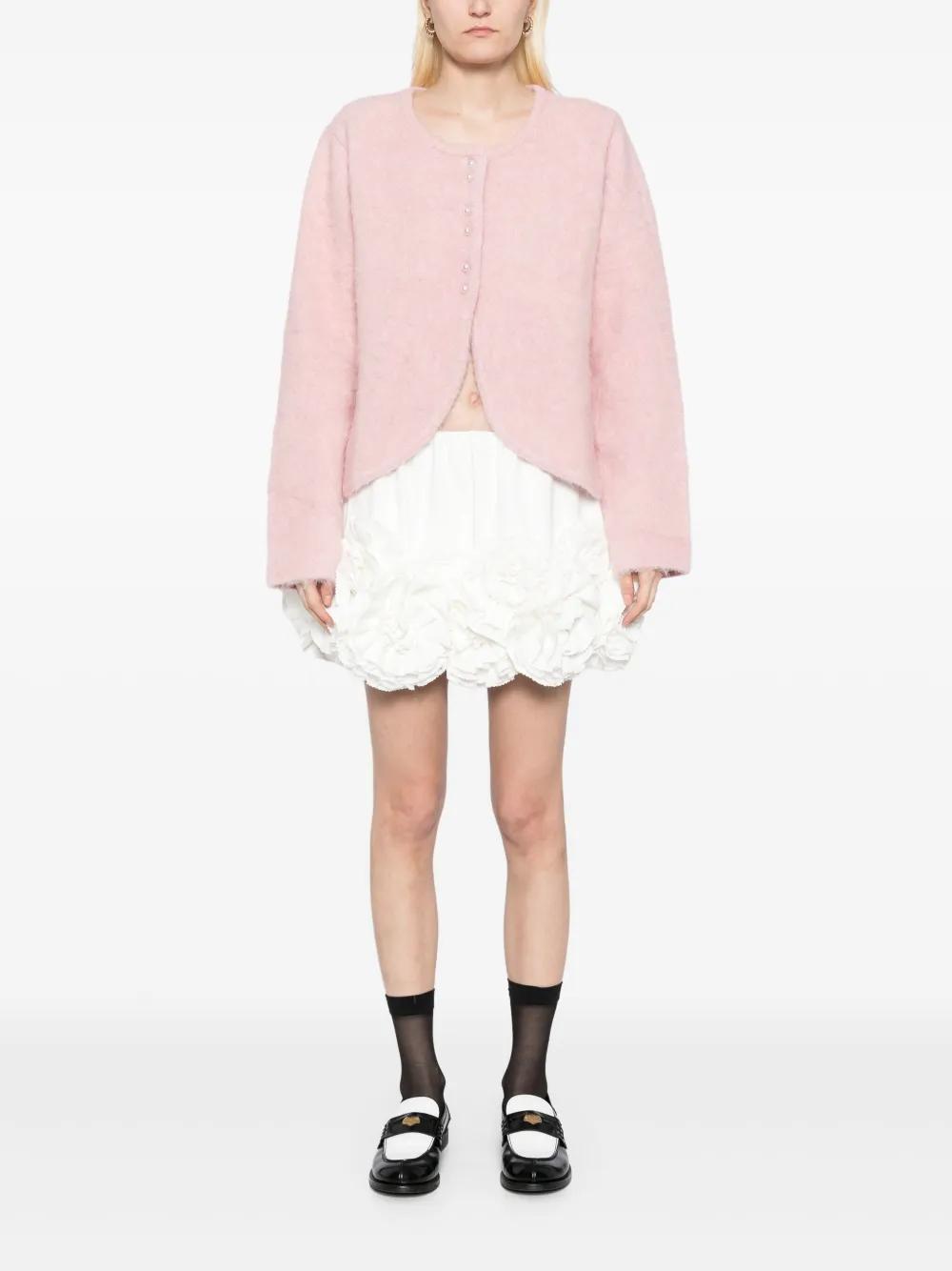 round-neck cardigan Product Image