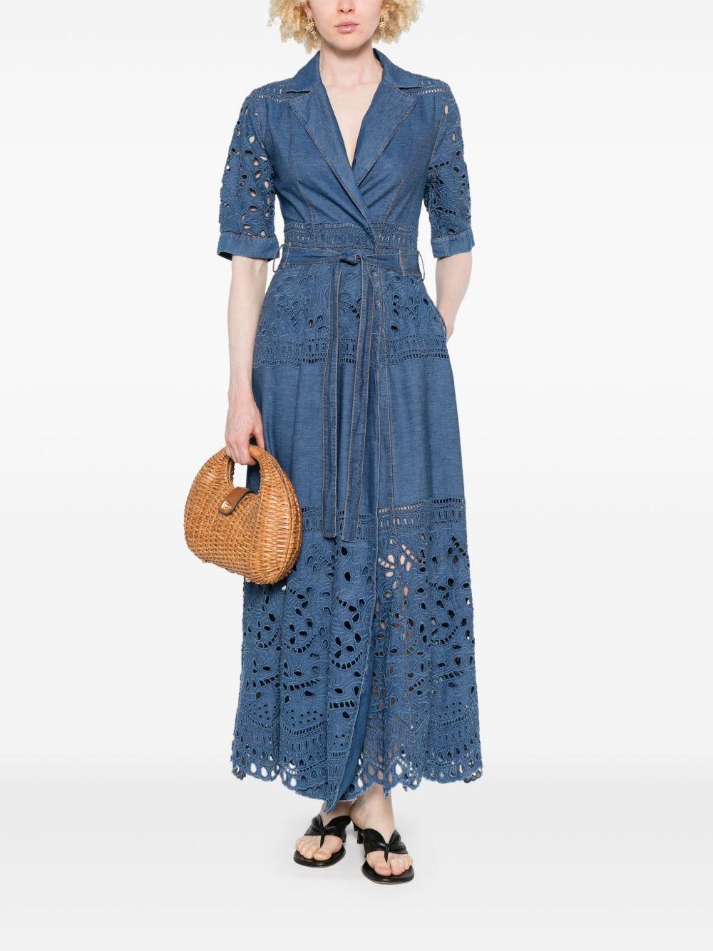 lace-embellished dress Product Image