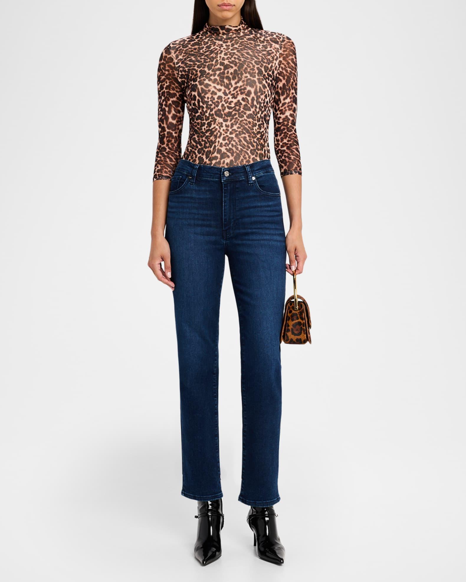 Le Sleek Straight Jeans Product Image