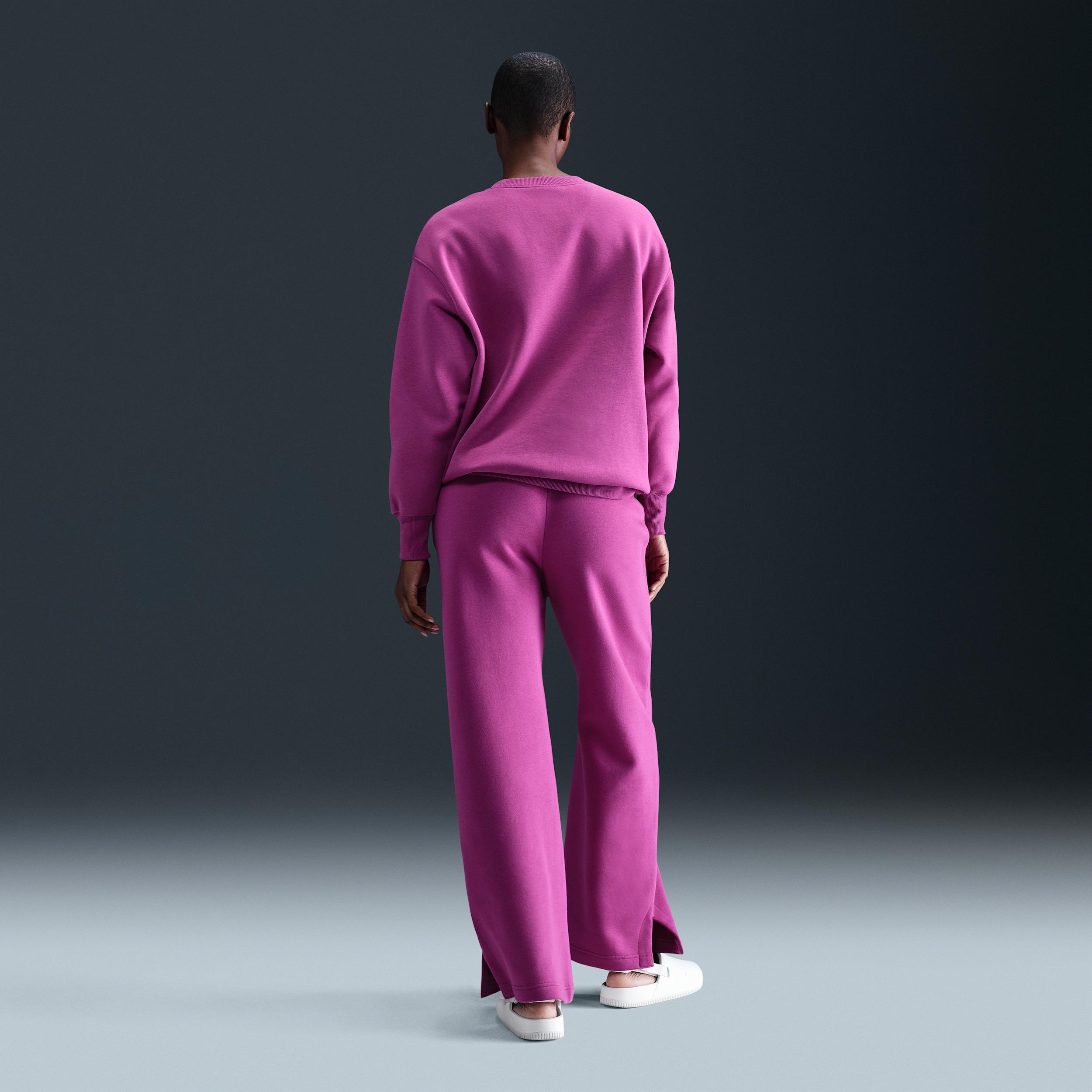 Womens Nike Sportswear Phoenix Fleece High-Waisted Wide-Leg Sweatpants Product Image