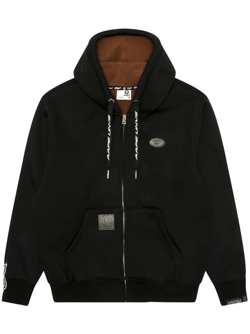zip-up hoodie Product Image