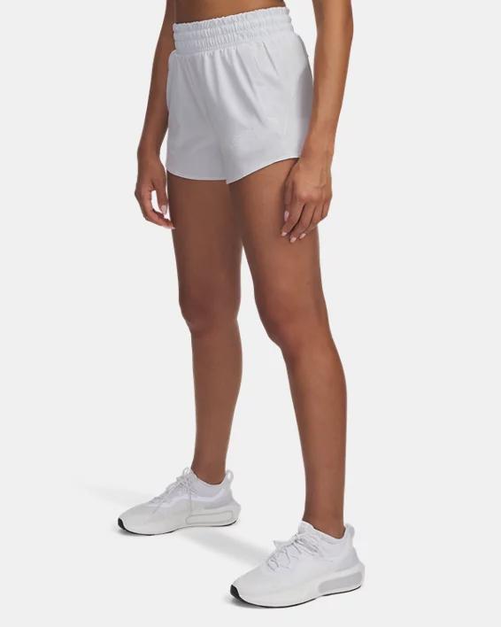 UA Flex Woven Collegiate Womens 3 Shorts Product Image