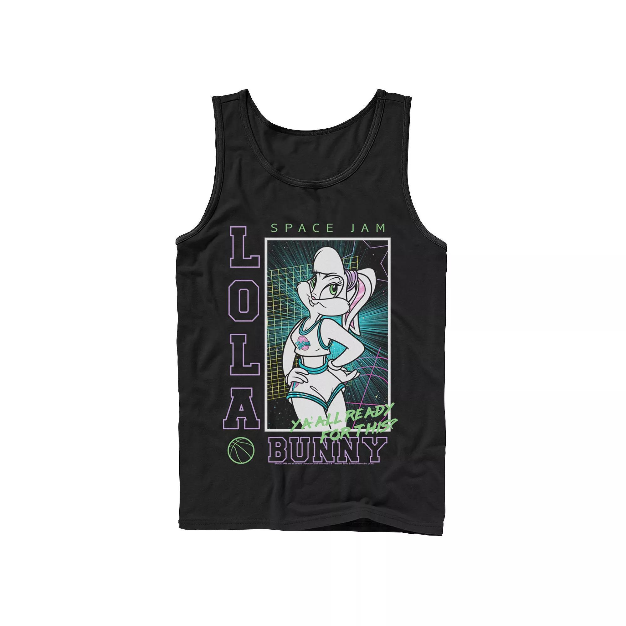 Mens Looney Tunes Space Jam Lola Bunny Yall Ready For This Tank Top Product Image