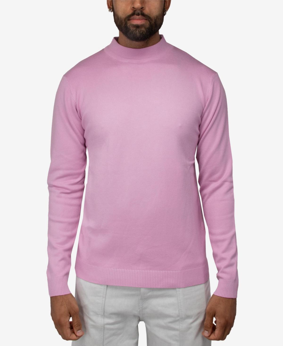 Men's Xray Regular-Fit Mockneck Sweater, Size: 3XL, Brown Product Image