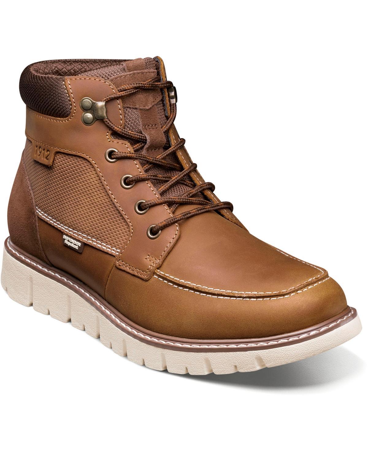 Nunn Bush® Karnak Men's Leather Moc Toe Ankle Boots, Size: 9.5, Brown Crazy Horse Product Image