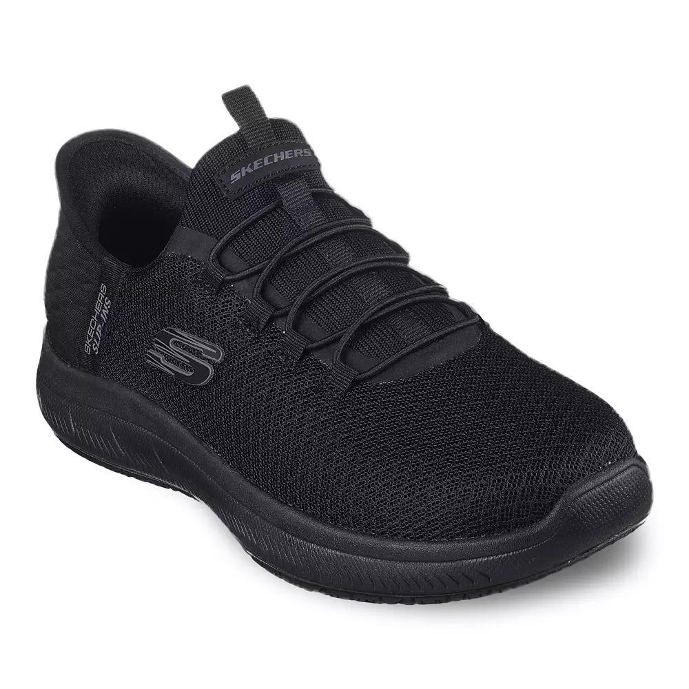 Skechers Hands Free Slip-ins™ Work™ Summits SR Enslee Women's Shoes, Size: 11 Wide, Black Product Image