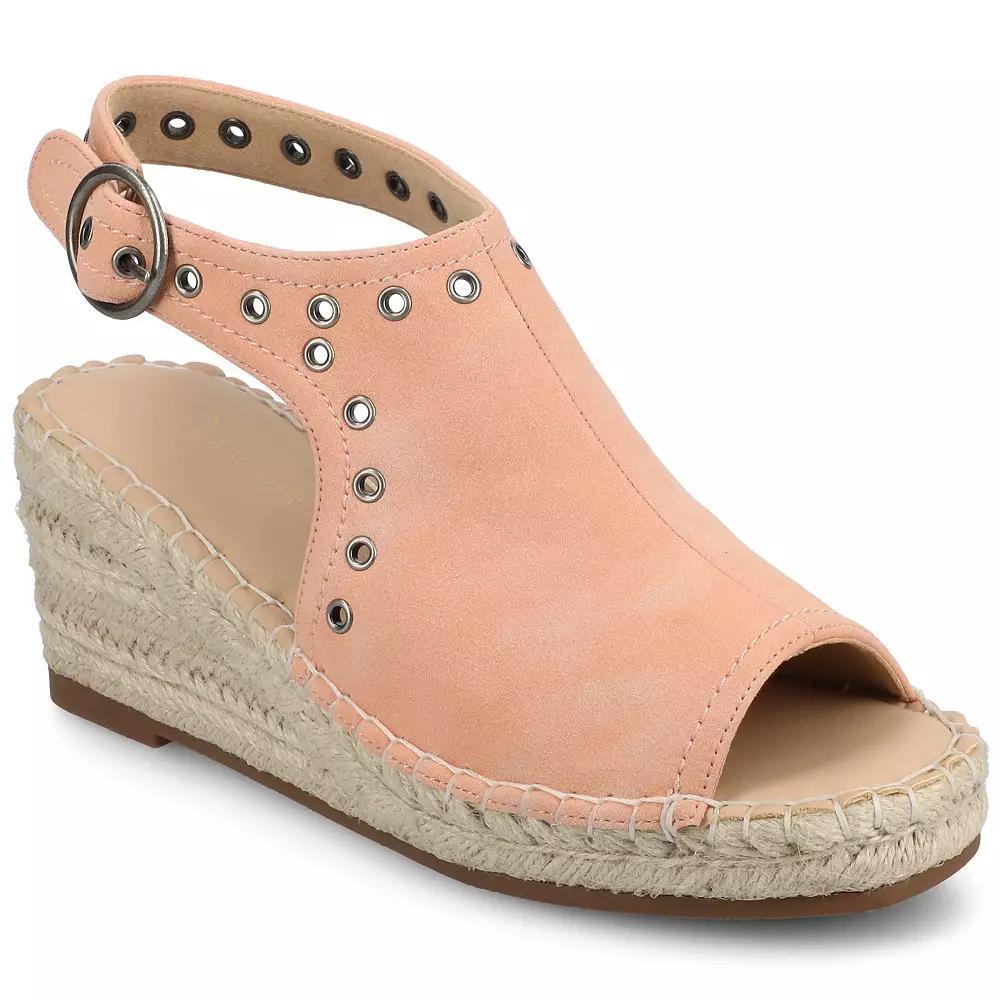Journee Collection Womens Crisie Wedge Sandal Product Image