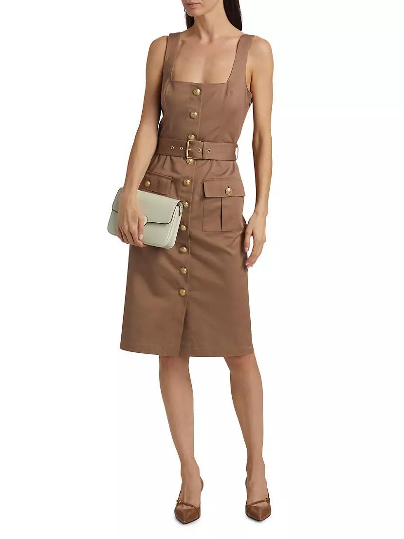 Idy Button-Front Tank Dress Product Image