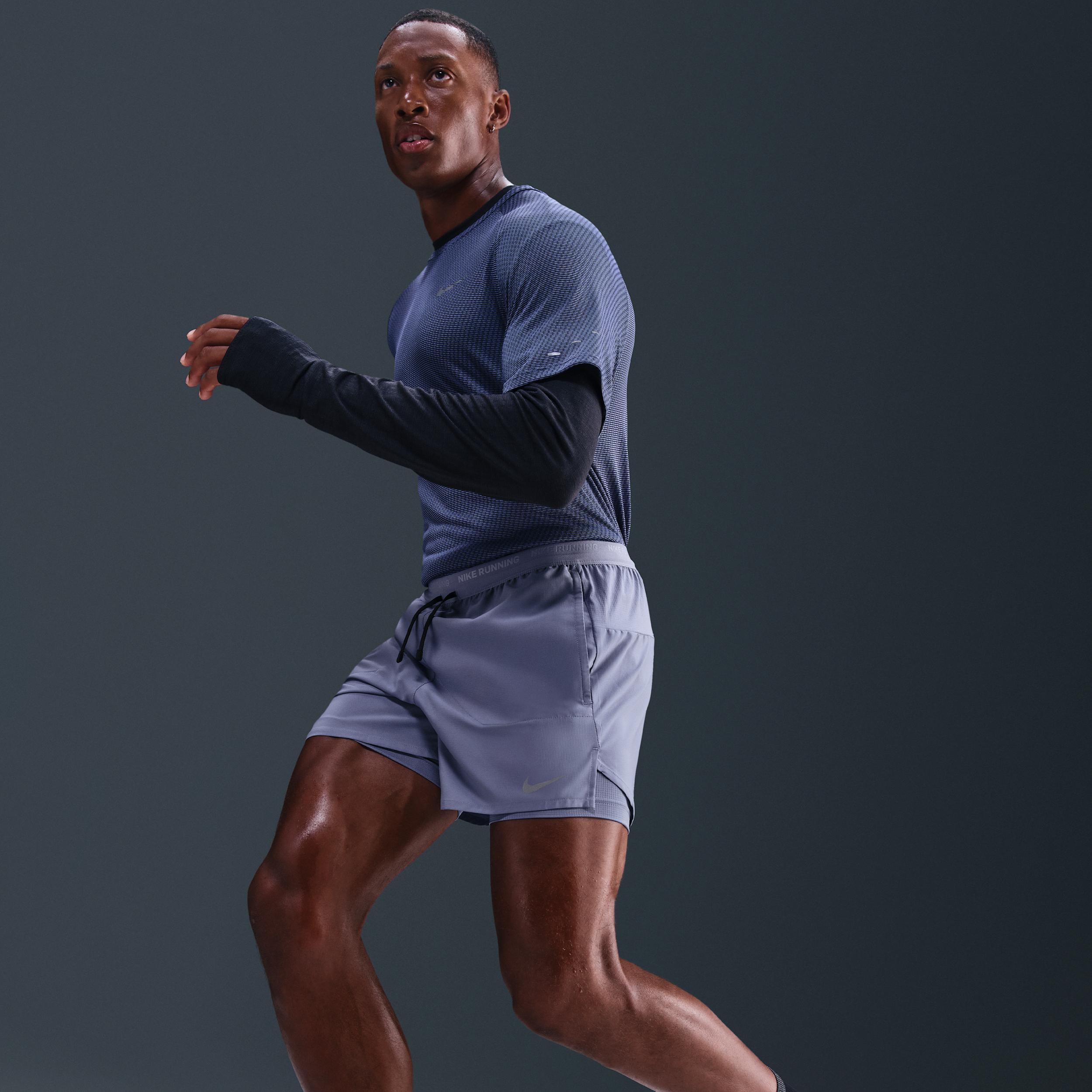 Nike Men's Stride Dri-FIT 5" 2-in-1 Running Shorts Product Image