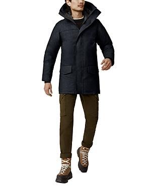 Canada Goose Langford Hooded Wool Blend Down Parka Product Image