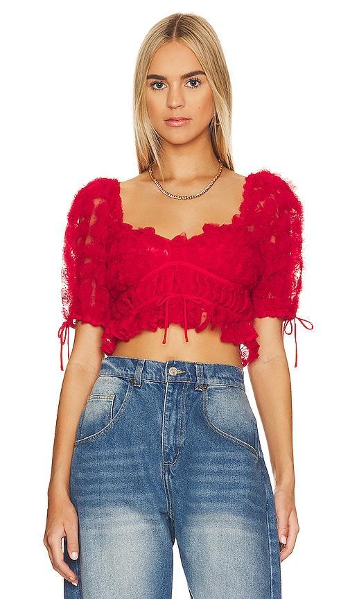 Hannah Crop Top For Love & Lemons Product Image